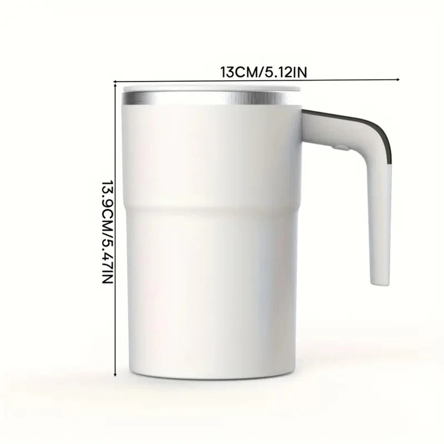 Self-Stirring Coffee Mug – Automatic Mixing, Zero Effort